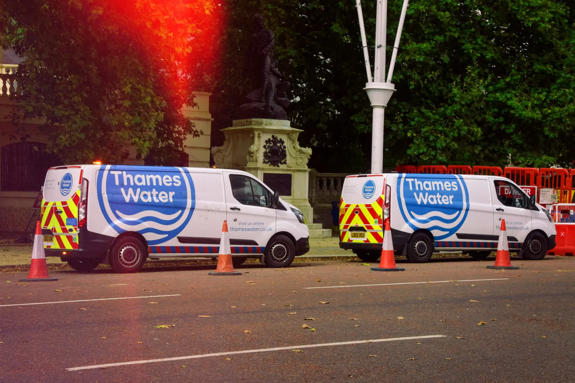 Public sector emergency service vans showing van tracking benefits